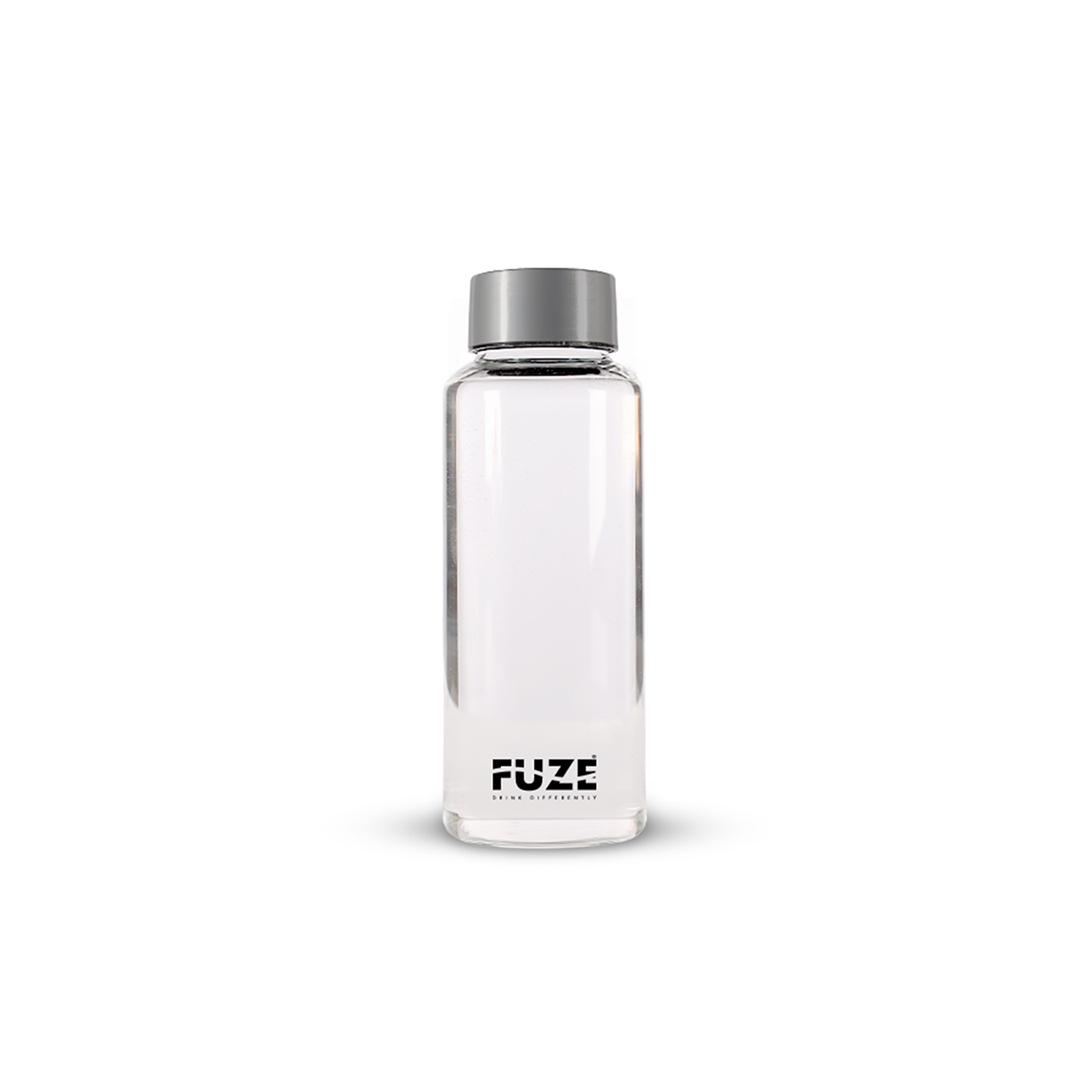 Fuzion Fridge Glass Water Bottle - 500ml