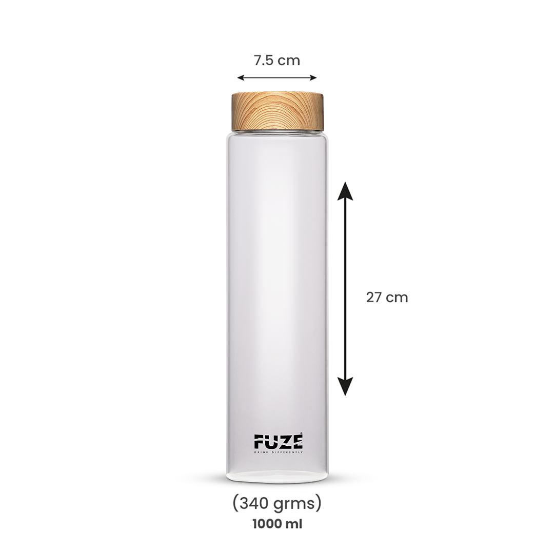Fuze Fridge Bottle with Hydro Cap- 1000ml